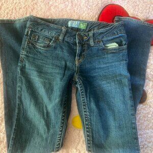 Women's Blue and Navy Jeans